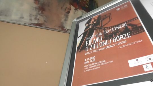 „100 lat – film o Zielonej Górze” w Pałacu w Starym Kisielinie