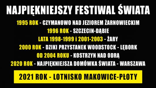 27. Pol’and’Rock Festival w nowym miejscu