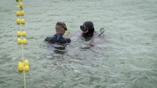 Ale lato w Ośnie Lubuskim, czyli zajęcia z nurkowania! 