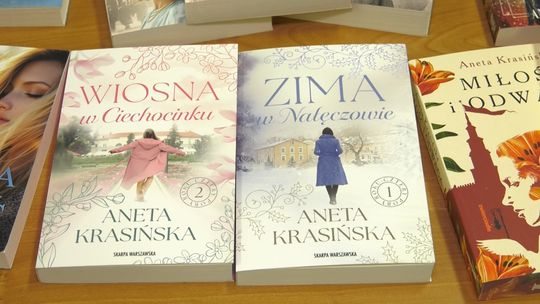 Aneta Krasińska spotkała się z czytelnikami w bibliotece w Słubicach
