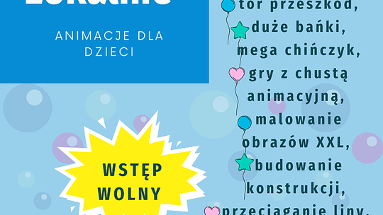 Animacje, gry i zabawy dla dzieci przy słubickich ogródkach działkowych