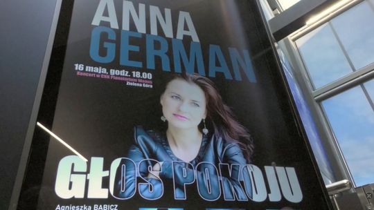 Anna German, Głos Pokoju - koncert w Planetarium Wenus