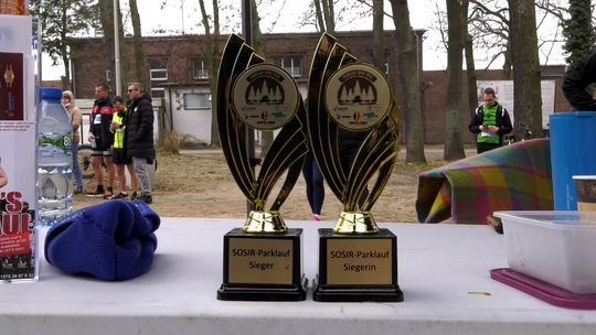 Biegi Parkowe w Słubicach - runda przy SOSiRze na trzy pętle