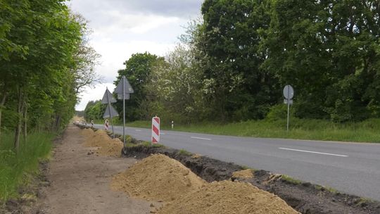 Budowa nowego odcinka ścieżki rowerowej wzdłuż drogi  Rzepin - Słubice