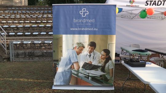 Centrum Medyczne Brandmed zadbało o zawodników Biegu bez Granic! 