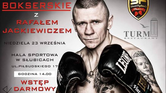 Charytatywne Seminarium Bokserskie z Rafałem Jackiewiczem w Słubicach