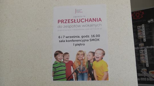 CHCESZ ŚPIEWAĆ W ZESPOLE WOKALNYM? ZGŁOŚ SIĘ NA PRZESŁUCHANIA