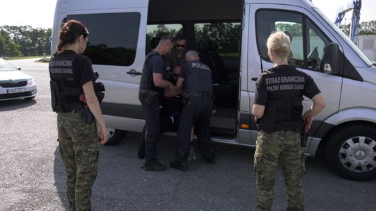 Ciekawe ćwiczenia funkcjonariuszy Wspólnej Polsko-Niemieckiej Placówki w Świecku