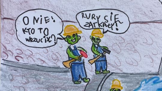 Co płynie, a co psoci w WC? Konkurs plastyczny dla przedszkolaków w Słubicach