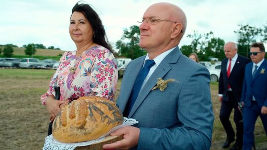 Dożynki gminne w Jagielniku. Rolnicy i mieszkańcy podziękowali za tegoroczne plony