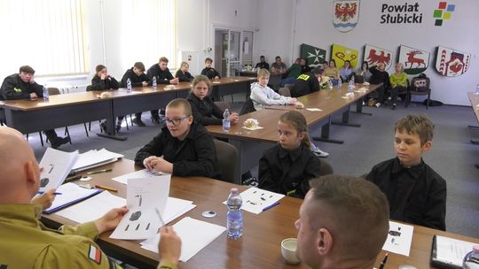 Etap powiatowy turnieju „Młodzież zapobiega pożarom" w Słubicach