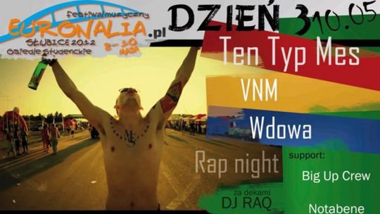 EURONALIA RAP NIGHT EURONALIA RAP NIGHT