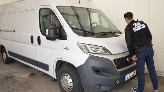 Fiat Ducato o wartości 80.000 zł odzyskany 
