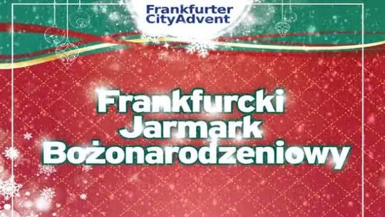 Frankfurcki Jarmark Bożonarodzeniowy Reklama