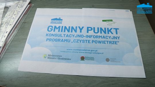 Gminny punkt konsultacyjno-informacyjny programu "Czyste Powietrze"