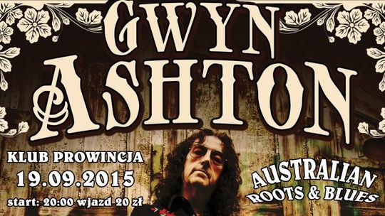 Gwyn Ashton (Australia) - koncert w Prowincji