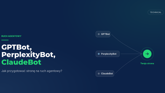 Jak przygotować stronę na ruch agentowy?  Charakterystyka botów GPT, Perplexity, Claude