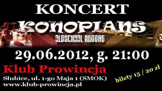 Koncert Konopians - Bilety do rozdania!