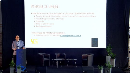 Kongres Gospodarczy Skwierzyna 2025 - cyberbezpieczeństwo biznesu część 5/9