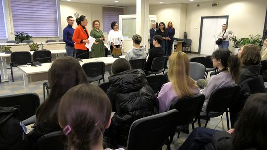 Lekcja Obywatelska dla uczniów słubickich liceów