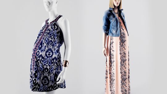 Manekiny ciążowe .