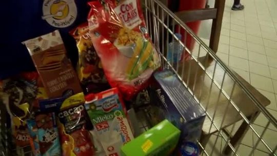 MIESZKAŃCY SŁUBIC PODZIELILI SIĘ POSIŁKIEM