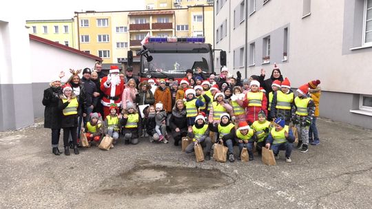 Mikołajki ze strażakami z OSP Słubice