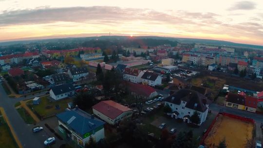 Nasze miasto w budzącym się styczniowym słońcu