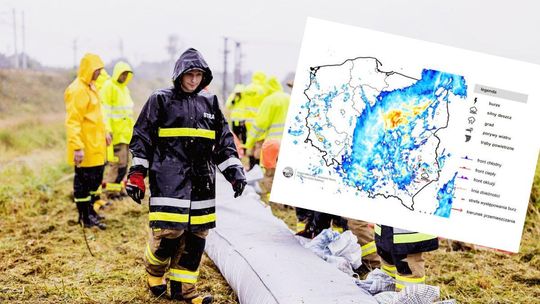 Niż się cofa. IMGW pokazuje, kiedy będzie ciepło