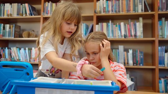 Noc Bibliotek w Skwierzynie z Akademią Pana Kleksa i klockami LEGO