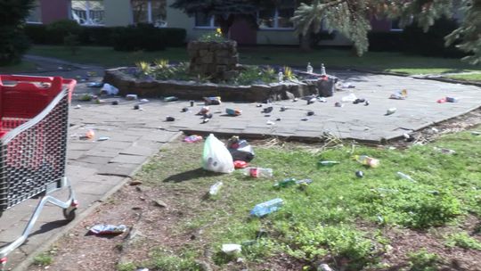 Ogromna dewastacja na terenie Centrum Kształcenia Zawodowego i Ustawicznego!