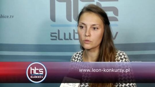 OLGA WILCZYŃSKA GOŚĆ STUDIA TELEWIZYJNEGO O KONKURSIE LEON