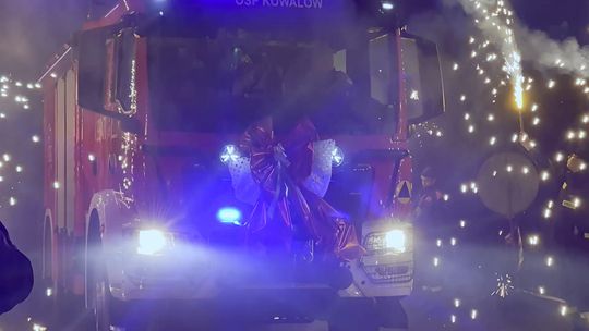 OSP w Kowalowie otrzymała nowy ciężki wóz ratowniczo‑gaśniczy