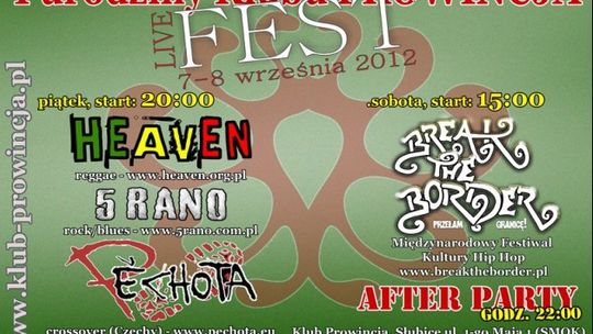 Pierwsze urodziny Prowincji- wejściówka do wygrania