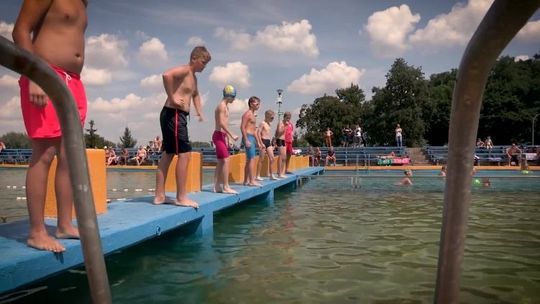 Piknik rodzinny na słubickim basenie