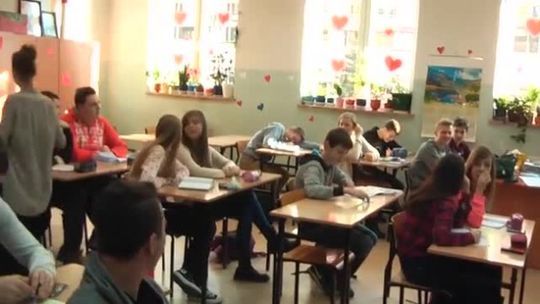 POCZTA WALENTYNKOWA W GIMNAZJUM NR 1