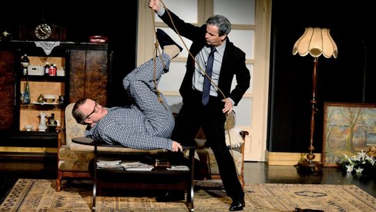 Pół na pół - spektakl w Collegium Polonicum