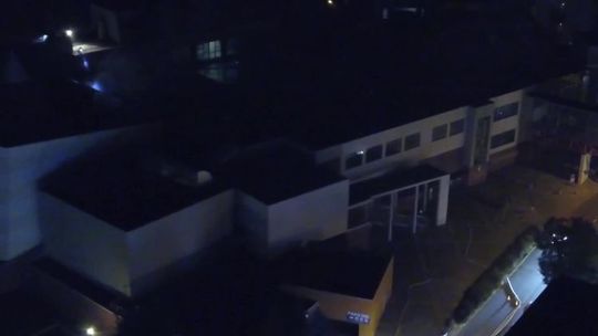 POŻAR COLLEGIUM POLONICUM W SŁUBICACH