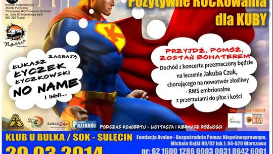 Pozytywne ROCKowanie dla Kuby w Sulęcinie