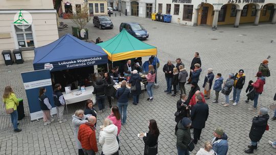 Prezydencka jajecznica na wielkanocnym jarmarku