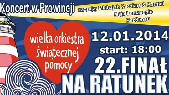 Prowincja zagra z WOŚP