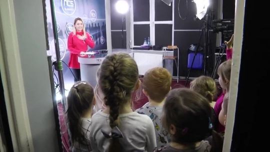 Przedszkolaki z wizytą w naszej telewizji