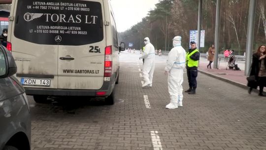 Punkt Kontroli Sanitarnej na przejściu granicznym w Świecku