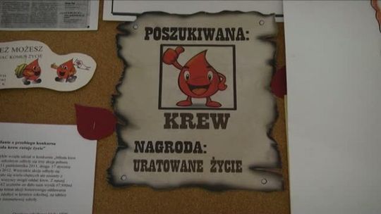 Rolniczak zbiera krew dla ratowania życia