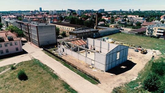 Sala Gimnastyczna przy słubickim LO rośnie!