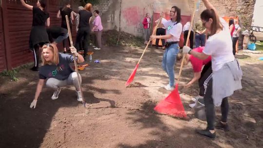 Seniorzy będą mieli własny, piękny ogród europejski! 