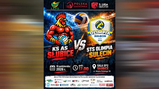 Siatkarskie derby regionu. KS AS Słubice podejmie STS Olimpię Sulęcin
