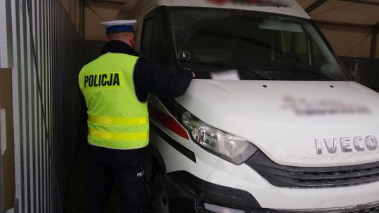 SKRADZIONA CIĘŻARÓWKA ODZYSKANA PRZEZ SŁUBICKICH POLICJANTÓW