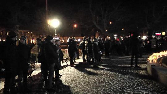 Słubiczanie żegnają tragicznie zmarłego prezydenta Gdańska