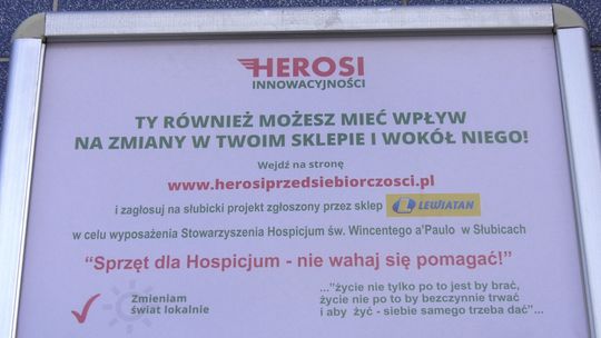 Sprzęt dla Hospicjum - nie wahaj się pomagać! 